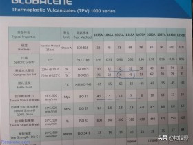 李长荣 GLOBALENE TPV 性能指标